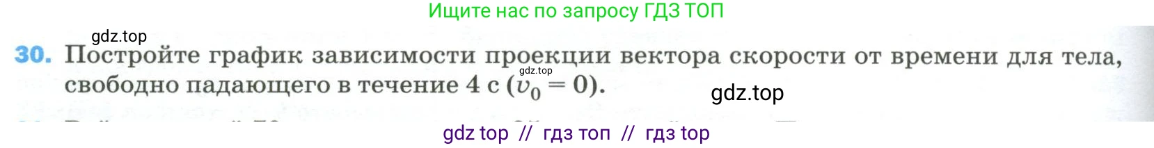 Физика, 9 класс Учебник, авторы: Пёрышкин И М, Гутник Елена Моисеевна, Иванов Александр Иванович, Петрова Мария Арсеньевна, издательство Просвещение, Москва, 2023, белого цвета, страница 336, номер 30, Условие