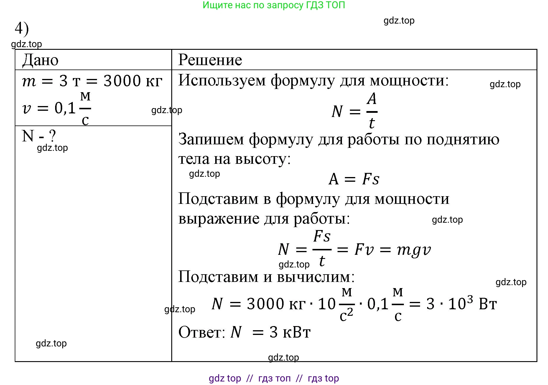 Физика, 9 класс Учебник, авторы: Пёрышкин И М, Гутник Елена Моисеевна, Иванов Александр Иванович, Петрова Мария Арсеньевна, издательство Просвещение, Москва, 2023, белого цвета, страница 131, номер 4, Решение