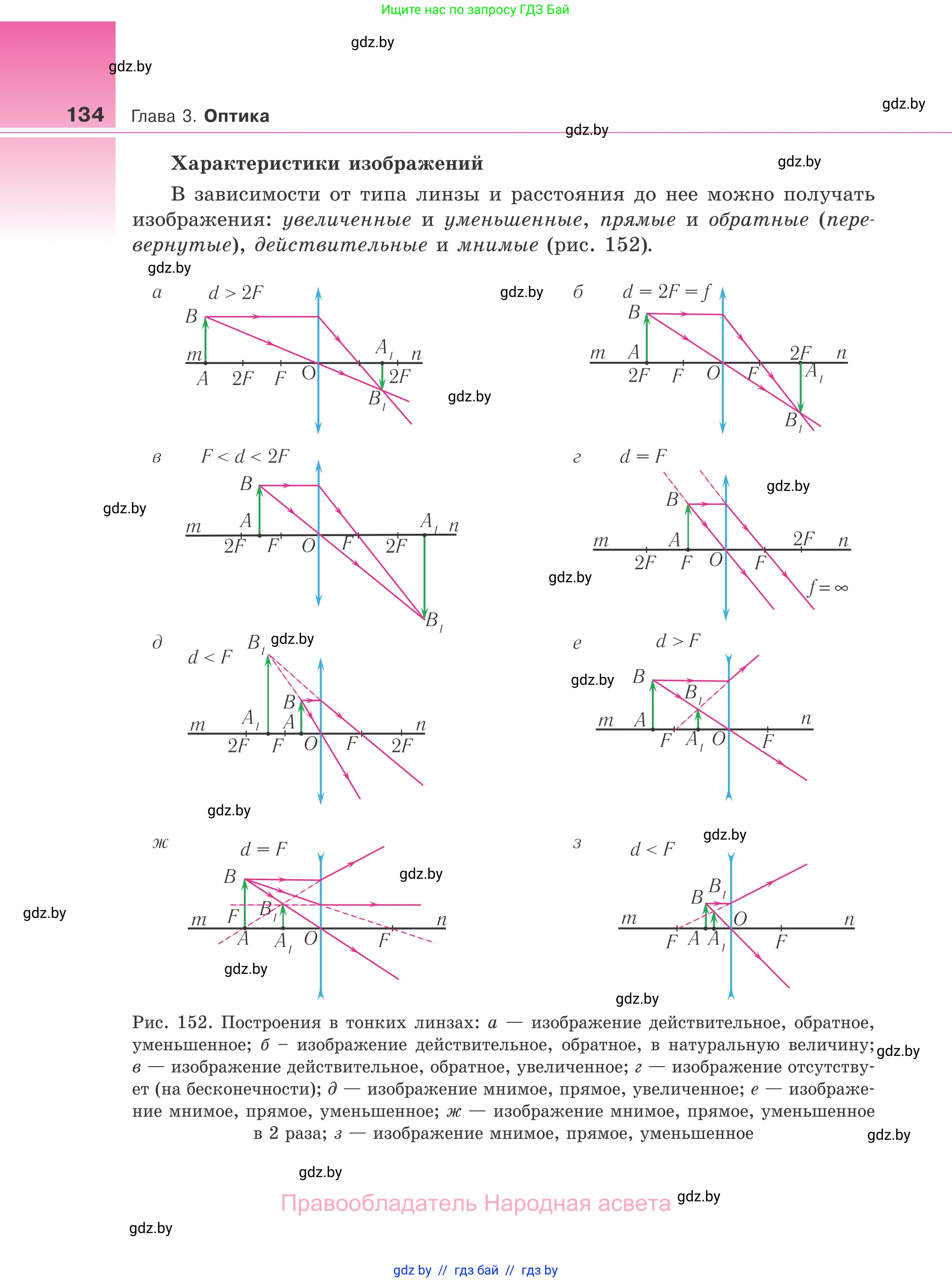 Физика, 11 класс Учебник, авторы: Жилко Виталий Владимирович, Маркович Леонид Григорьевич, Сокольский Анатолий Алексеевич, издательство Народная асвета, Минск, 2021, страница 134