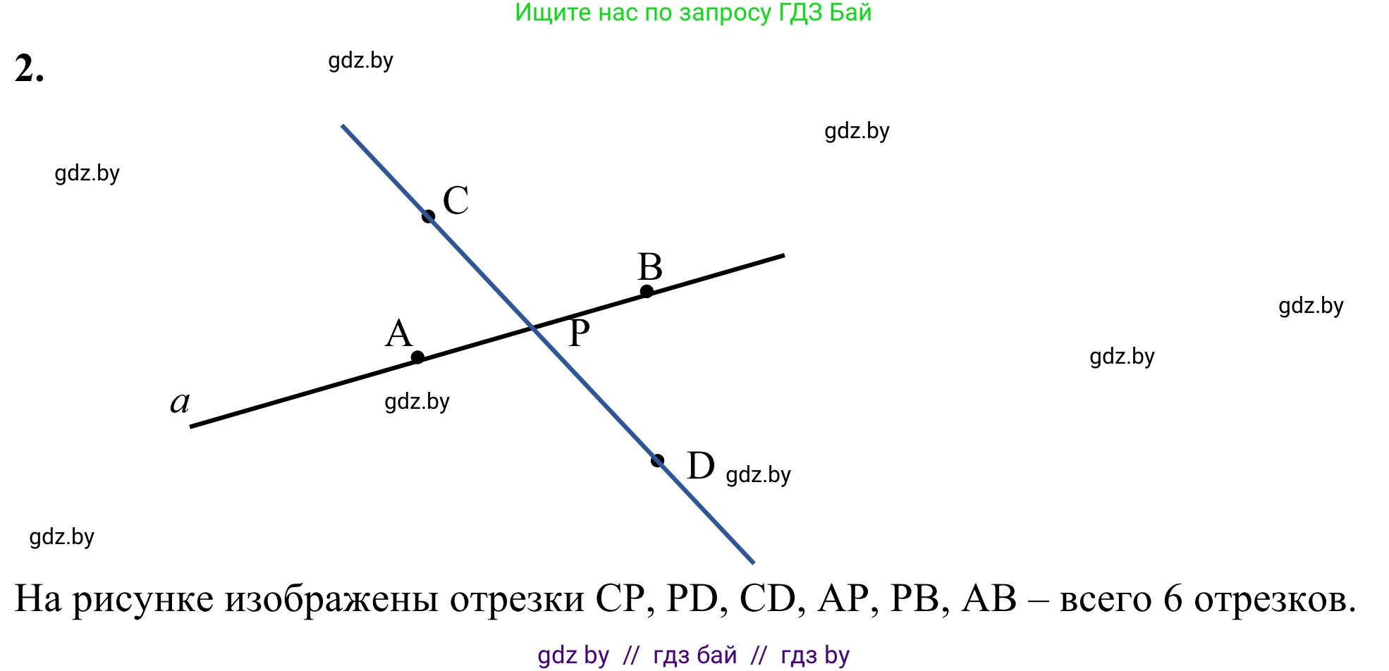 Геометрия, 7 класс Учебник, автор: Казаков Валерий Владимирович, издательство Народная асвета, Минск, 2022, бирюзового цвета, страница 17, номер 2, Решение 1