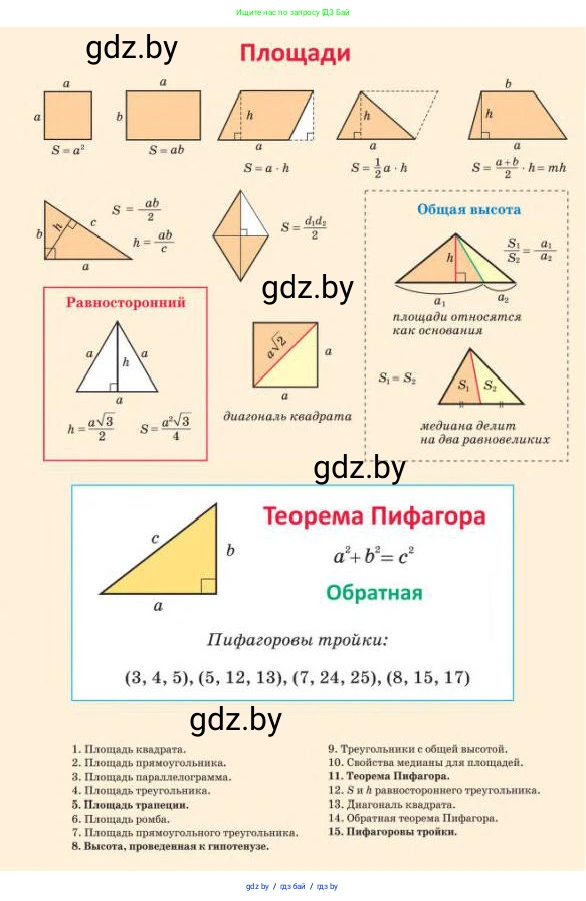 Геометрия, 8 класс Учебник, авторы: Казаков Валерий Владимирович, Казакова Ольга Олеговна, издательство Адукацыя i выхаванне, Минск, 2024, оранжевого цвета, 