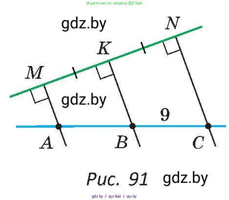 Геометрия, 8 класс Учебник, авторы: Казаков Валерий Владимирович, Казакова Ольга Олеговна, издательство Адукацыя i выхаванне, Минск, 2024, оранжевого цвета, страница 50, номер 95, Условие (продолжение 2)