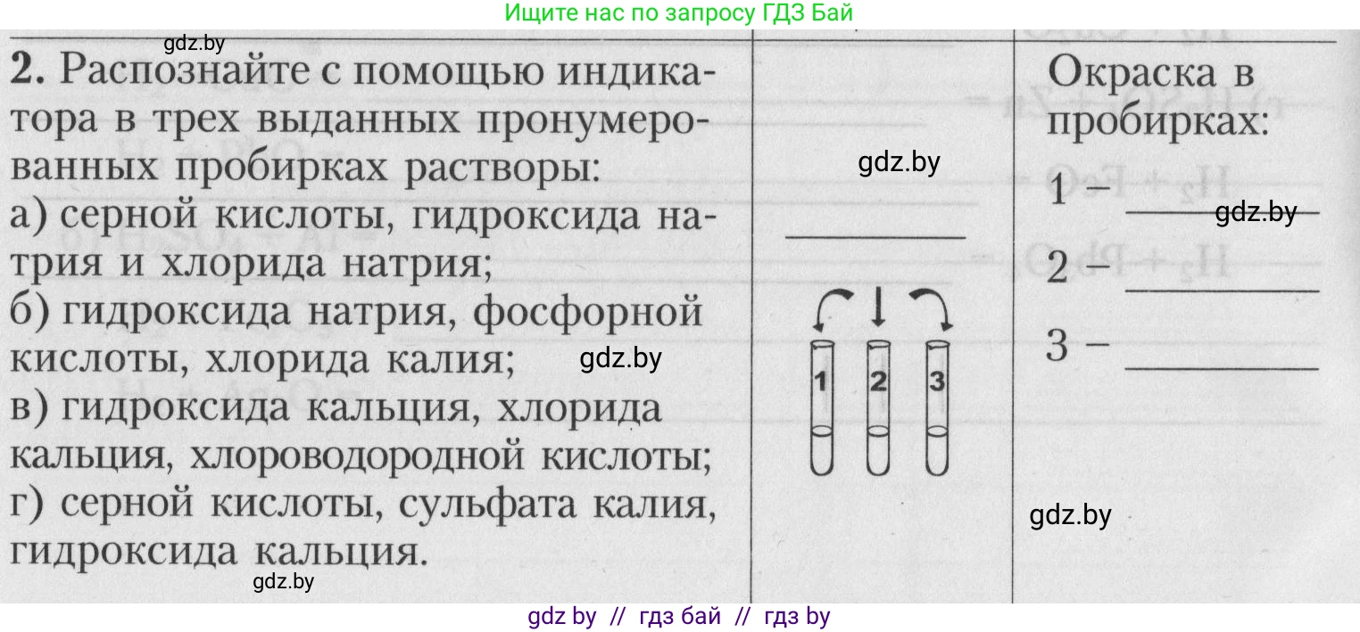 Химия, 7 класс Тетрадь для практических работ, автор: Борушко Ирина Ивановна, издательство Сэр-Вит, Минск, 2022, розового цвета, Часть 1, страница 30, номер 2, Условие