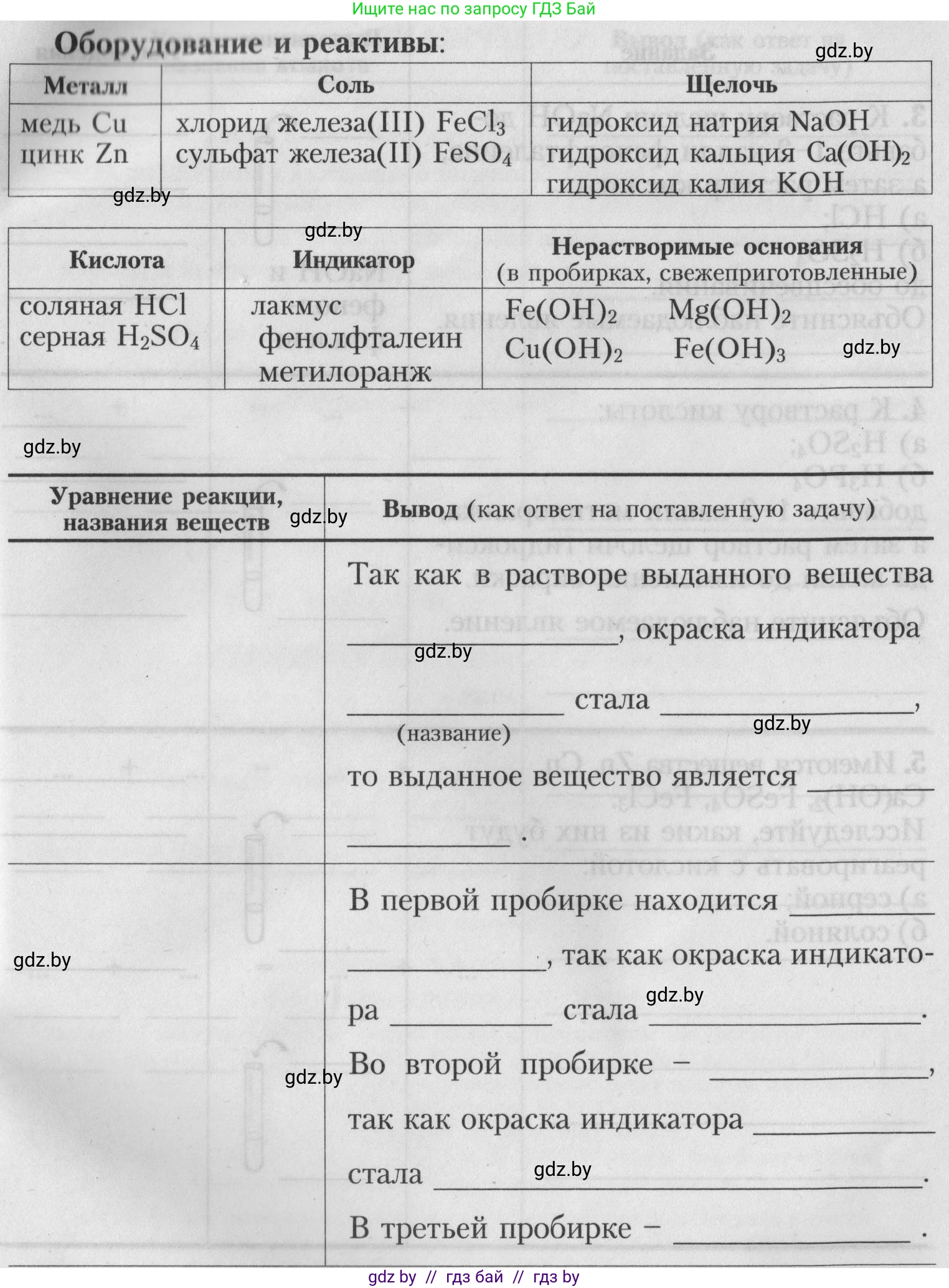 Химия, 7 класс Тетрадь для практических работ, автор: Борушко Ирина Ивановна, издательство Сэр-Вит, Минск, 2022, розового цвета, Часть 1, страница 30, номер 2, Условие (продолжение 2)