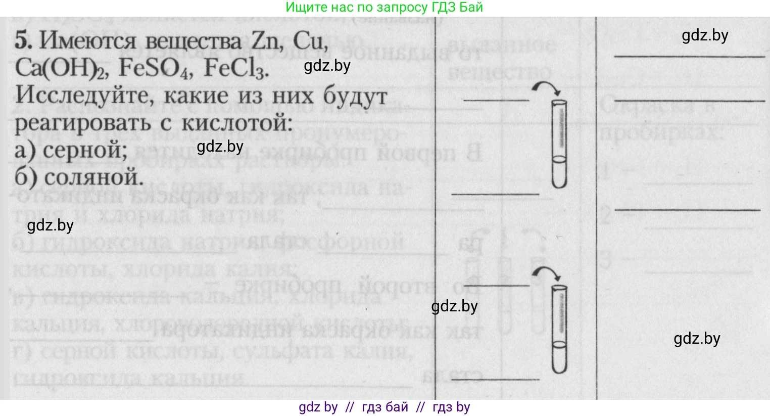 Химия, 7 класс Тетрадь для практических работ, автор: Борушко Ирина Ивановна, издательство Сэр-Вит, Минск, 2022, розового цвета, Часть 1, страница 32, номер 5, Условие