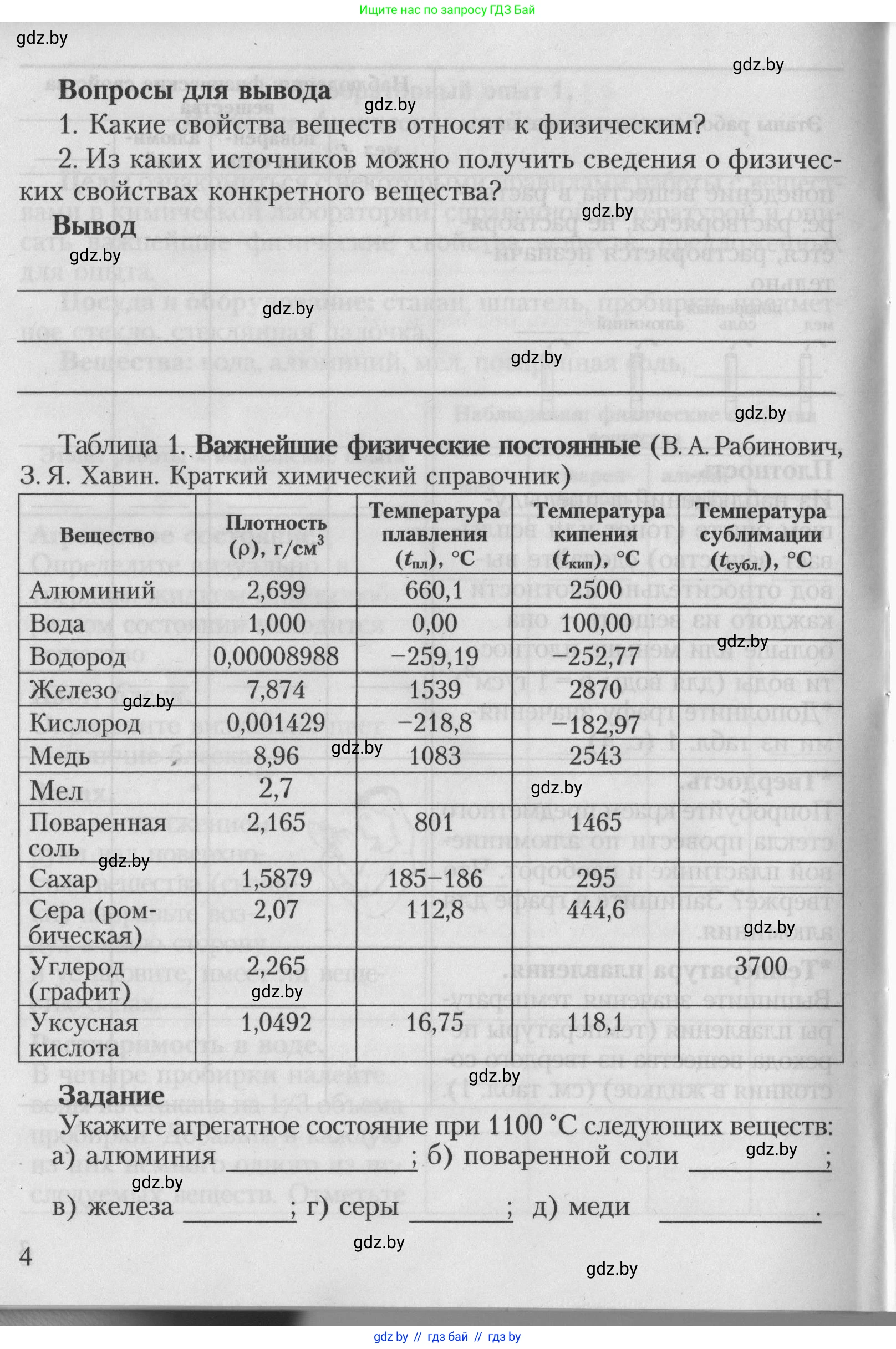 Химия, 7 класс Тетрадь для практических работ, автор: Борушко Ирина Ивановна, издательство Сэр-Вит, Минск, 2022, розового цвета, страница 4