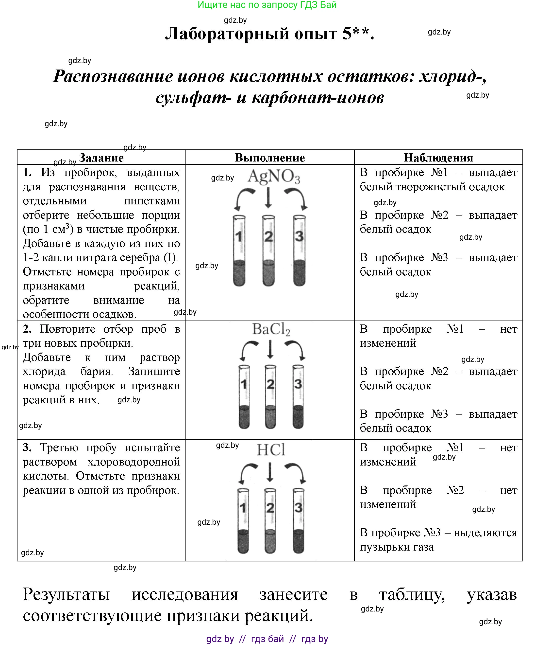 Химия, 9 класс Тетрадь для практических работ, автор: Борушко Ирина Ивановна, издательство Сэр-Вит, Минск, 2022, бирюзового цвета, Часть 2, страница 13, Решение