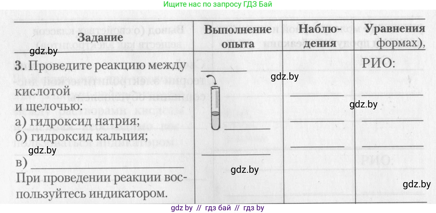 Химия, 11 класс Тетрадь для практических работ, автор: Борушко Ирина Ивановна, издательство Сэр-Вит, Минск, 2022, оранжевого цвета, Часть 1, страница 12, номер 2, Условие (продолжение 3)