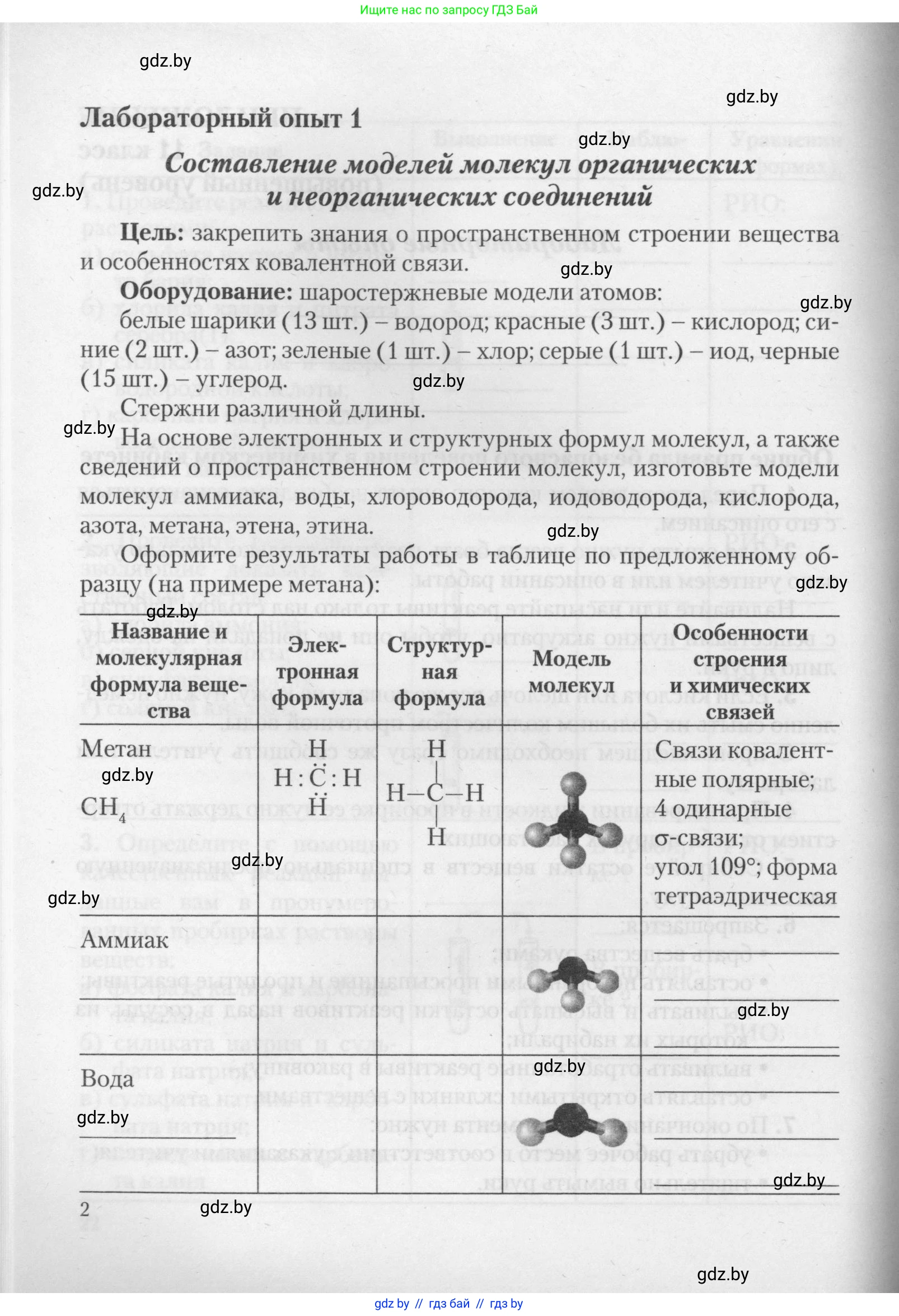 Химия, 11 класс Тетрадь для практических работ, автор: Борушко Ирина Ивановна, издательство Сэр-Вит, Минск, 2021, розового цвета, Часть 2, страница 2