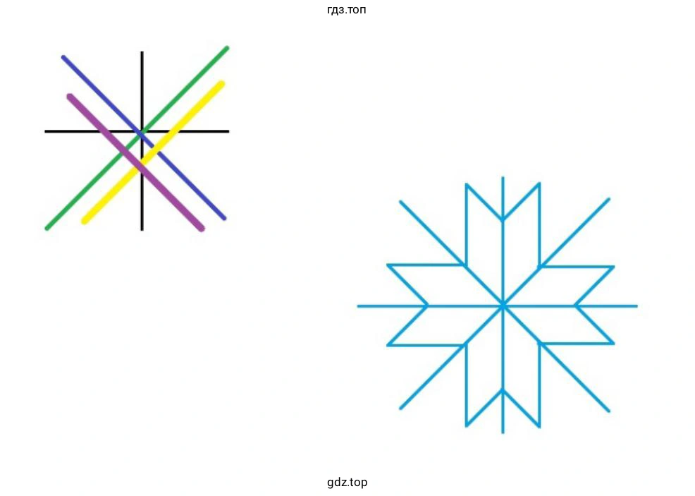 попытайтесь изобразить снежинку Paint (KolourPaint)