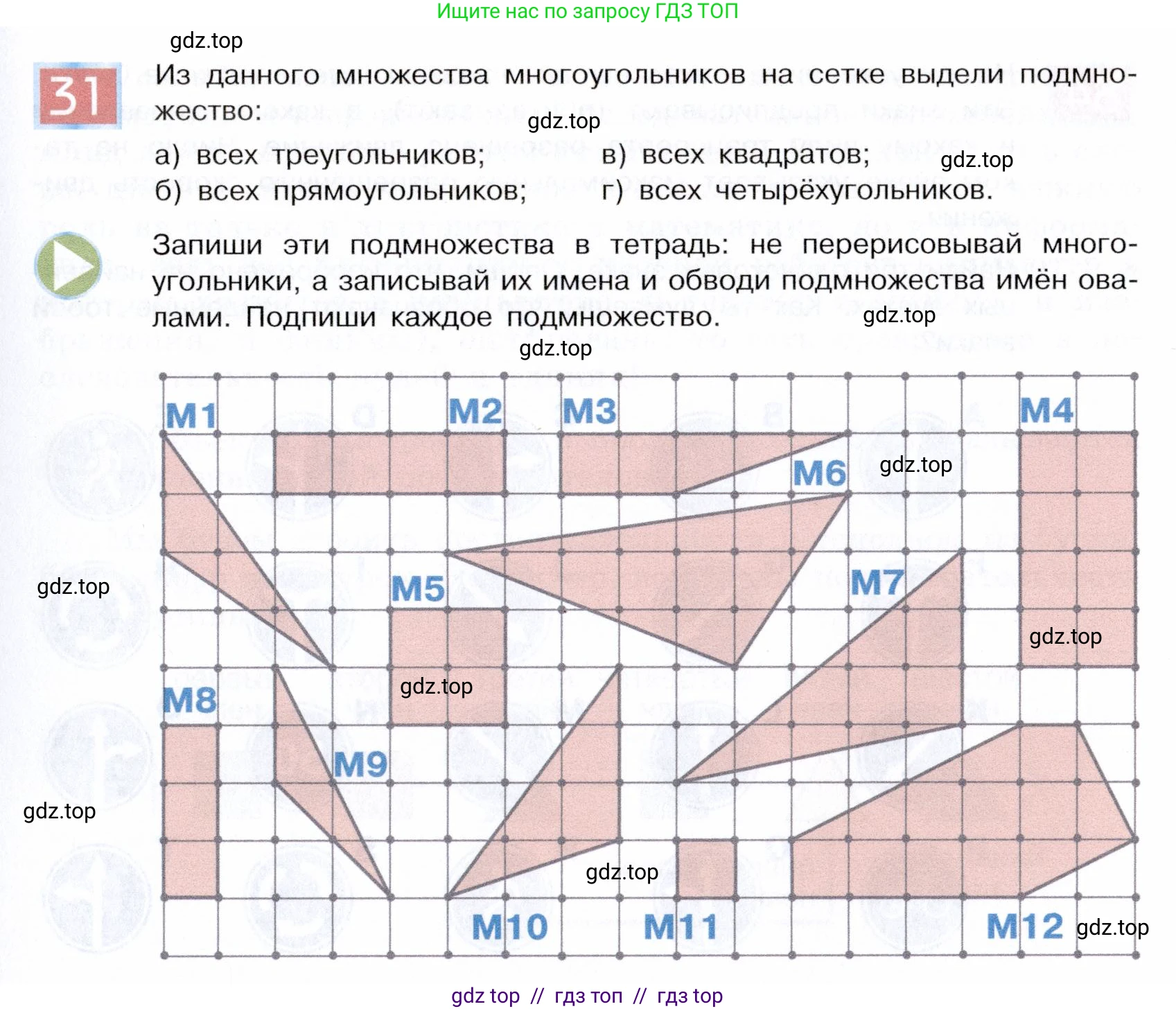 Информатика, 5 класс Учебник, авторы: Семенов Алексей Львович, Рудченко Татьяна Александровна, издательство Просвещение, Москва, 2019, страница 23, номер 31, Условие