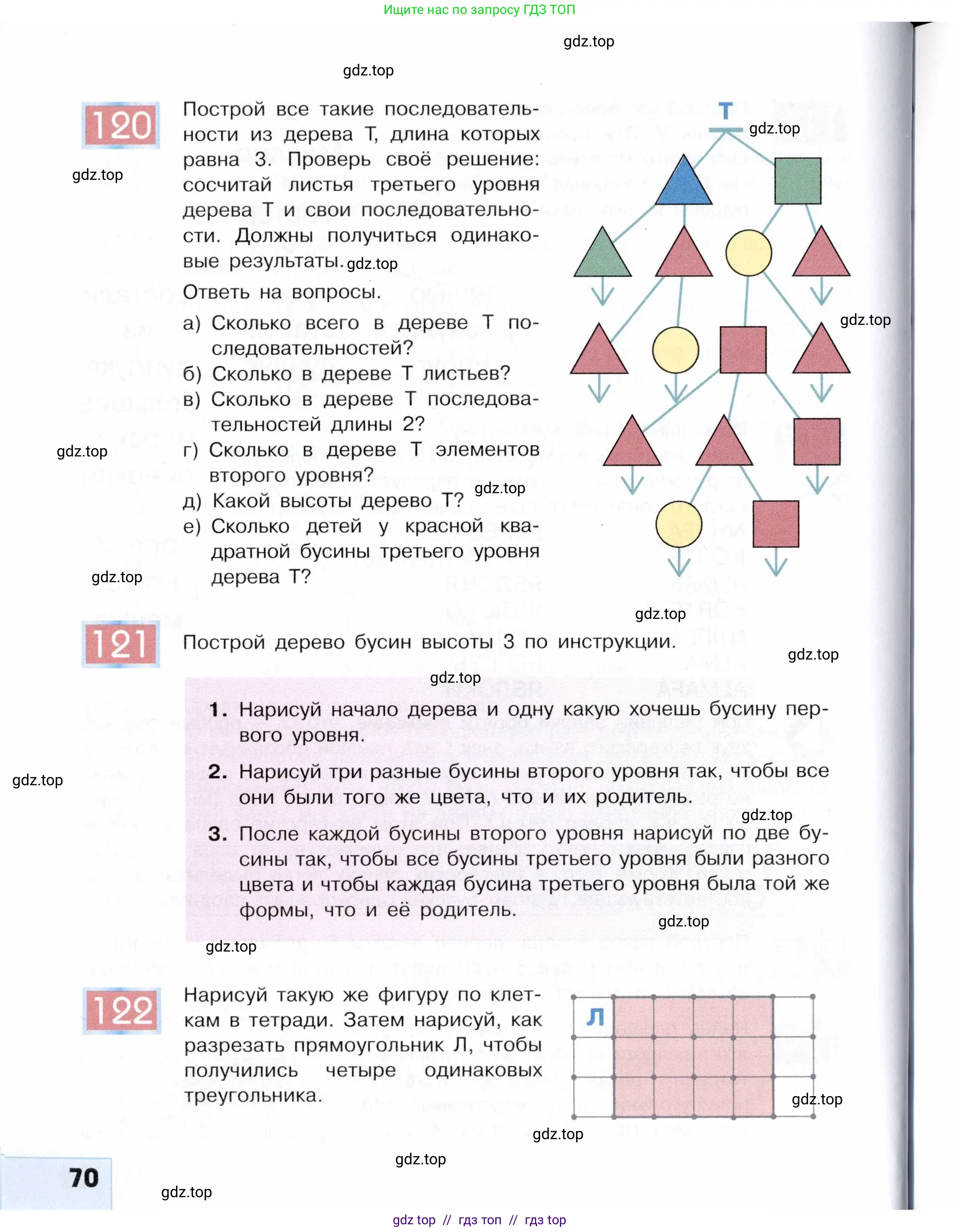 Информатика, 5 класс Учебник, авторы: Семенов Алексей Львович, Рудченко Татьяна Александровна, издательство Просвещение, Москва, 2019, страница 70