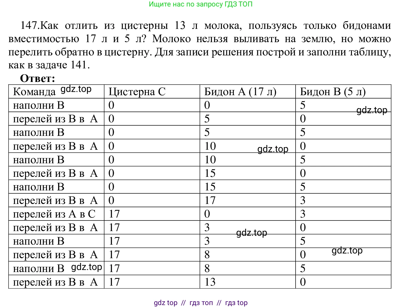Информатика, 5 класс Учебник, авторы: Семенов Алексей Львович, Рудченко Татьяна Александровна, издательство Просвещение, Москва, 2019, страница 81, номер 147, Решение