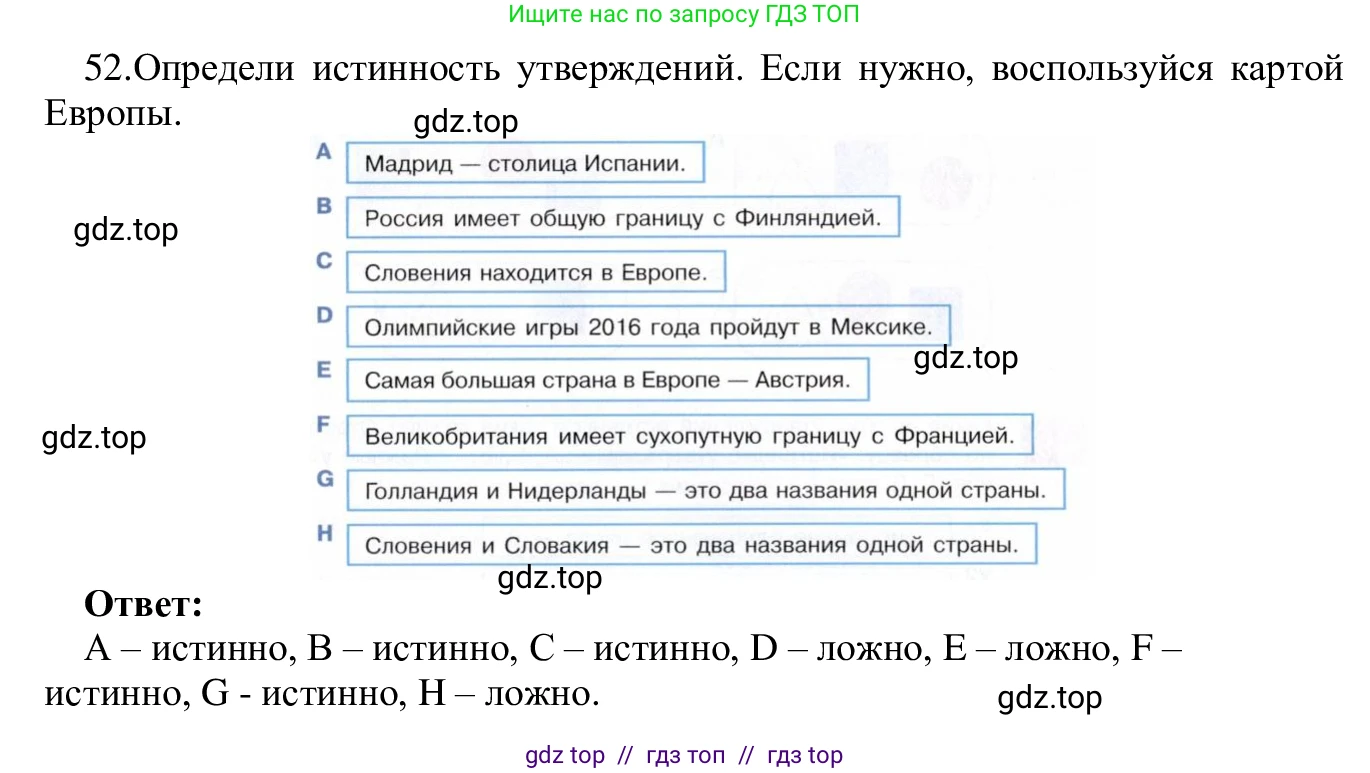 Информатика, 5 класс Учебник, авторы: Семенов Алексей Львович, Рудченко Татьяна Александровна, издательство Просвещение, Москва, 2019, страница 36, номер 52, Решение