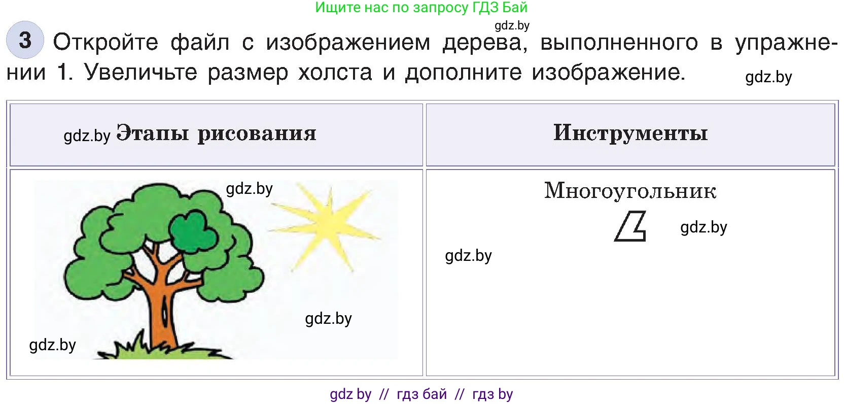 Информатика, 6 класс Учебник, авторы: Котов Владимир Михайлович, Макарова Нина Петровна, Лапо Анжелика Ивановна, Войтехович Елена Николаевна, издательство Народная асвета, Минск, 2024, бирюзового цвета, страница 48, номер 3, Условие