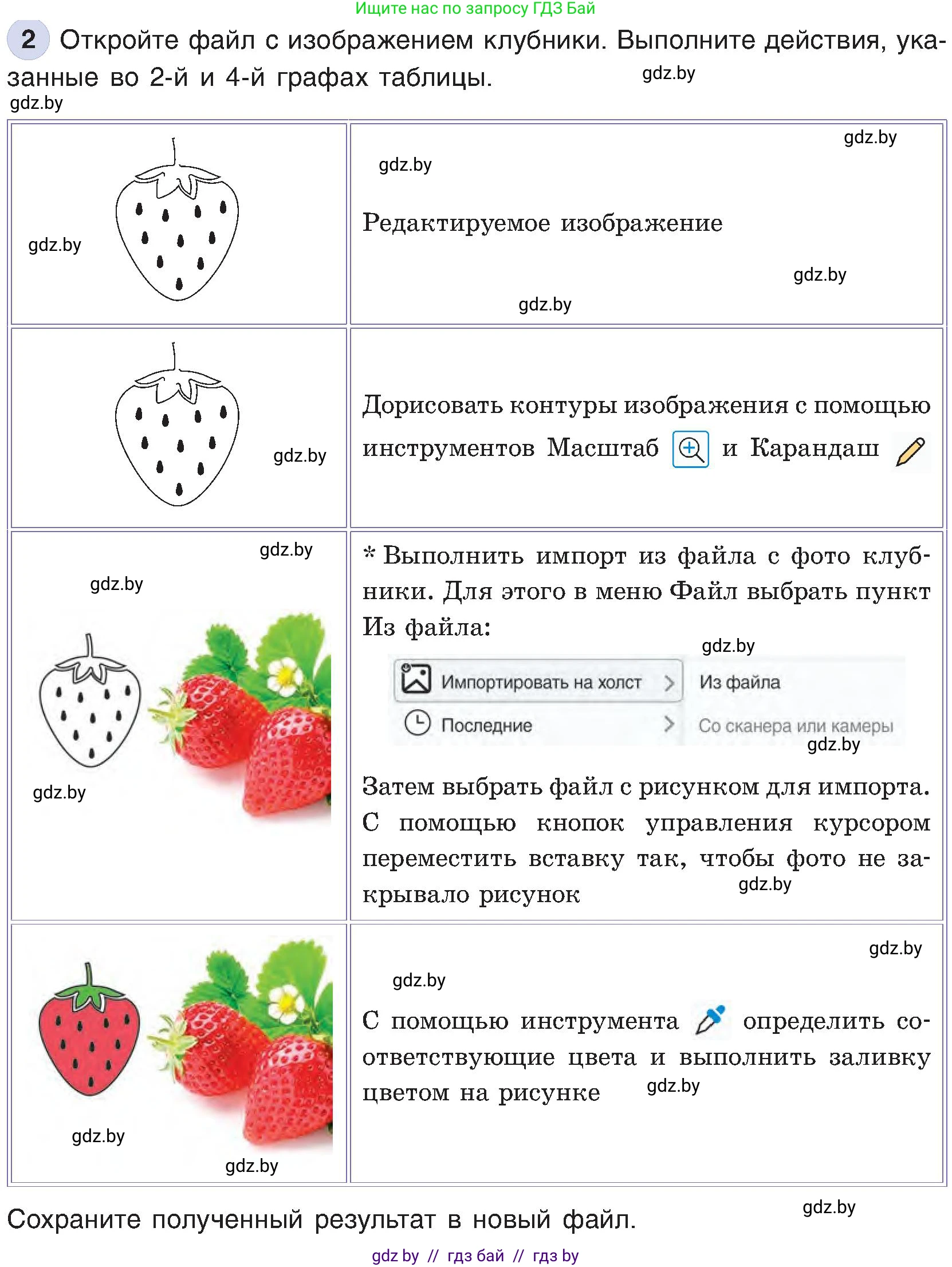 Информатика, 6 класс Учебник, авторы: Котов Владимир Михайлович, Макарова Нина Петровна, Лапо Анжелика Ивановна, Войтехович Елена Николаевна, издательство Народная асвета, Минск, 2024, бирюзового цвета, страница 54, номер 2, Условие