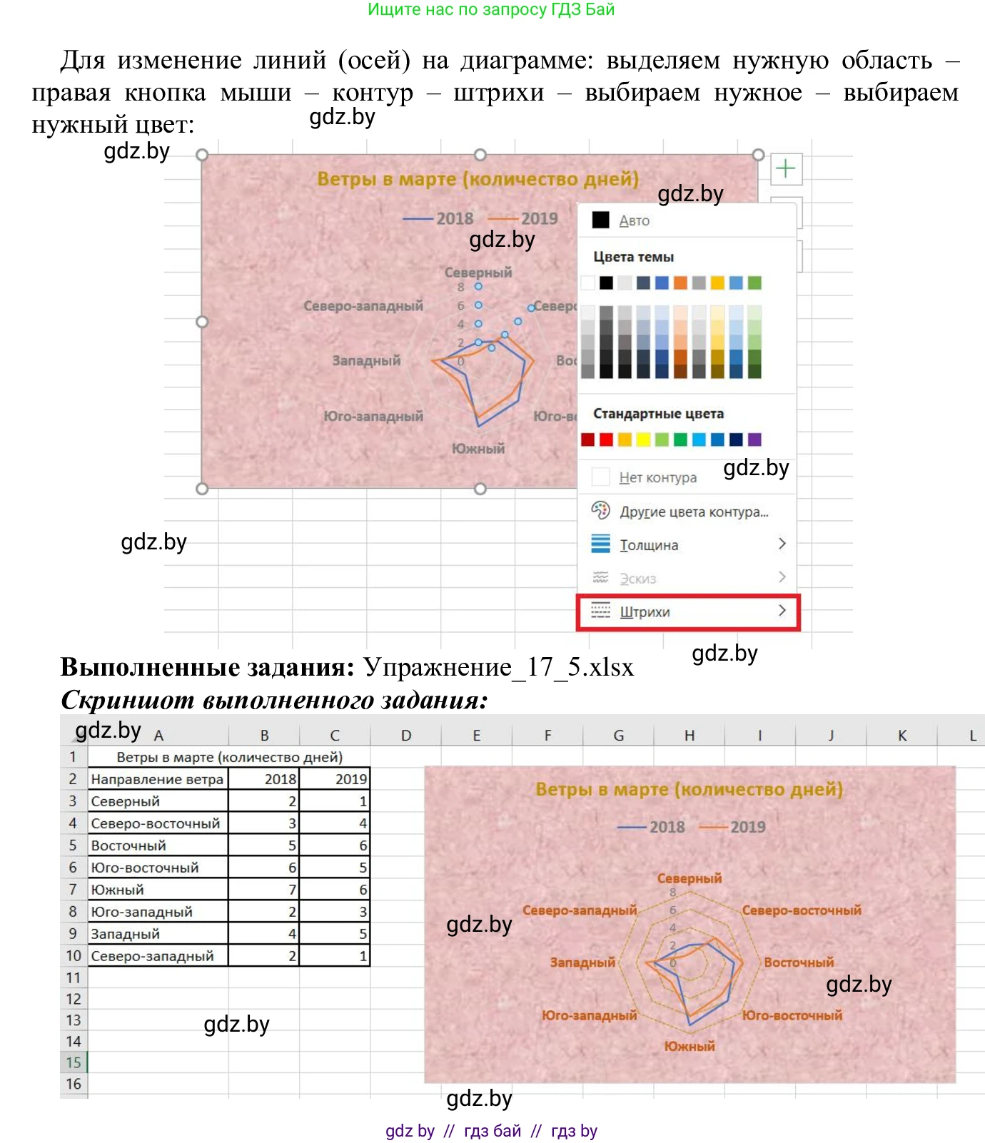 Информатика, 9 класс Учебник, авторы: Котов Владимир Михайлович, Лапо Анжелика Ивановна, Быкадоров Юрий Александрович, Войтехович Елена Николаевна, издательство Народная асвета, Минск, 2019, голубого цвета, страница 109, номер 5, Решение (продолжение 3)