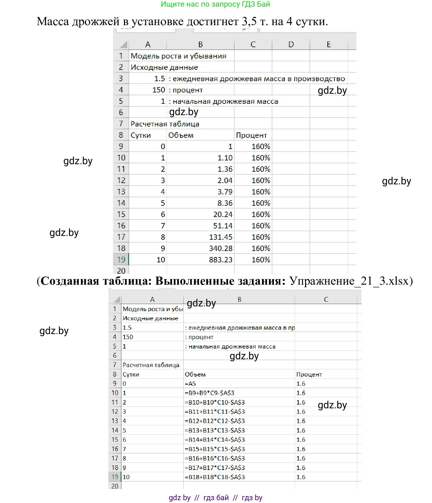 Информатика, 9 класс Учебник, авторы: Котов Владимир Михайлович, Лапо Анжелика Ивановна, Быкадоров Юрий Александрович, Войтехович Елена Николаевна, издательство Народная асвета, Минск, 2019, голубого цвета, страница 127, номер 3, Решение (продолжение 2)