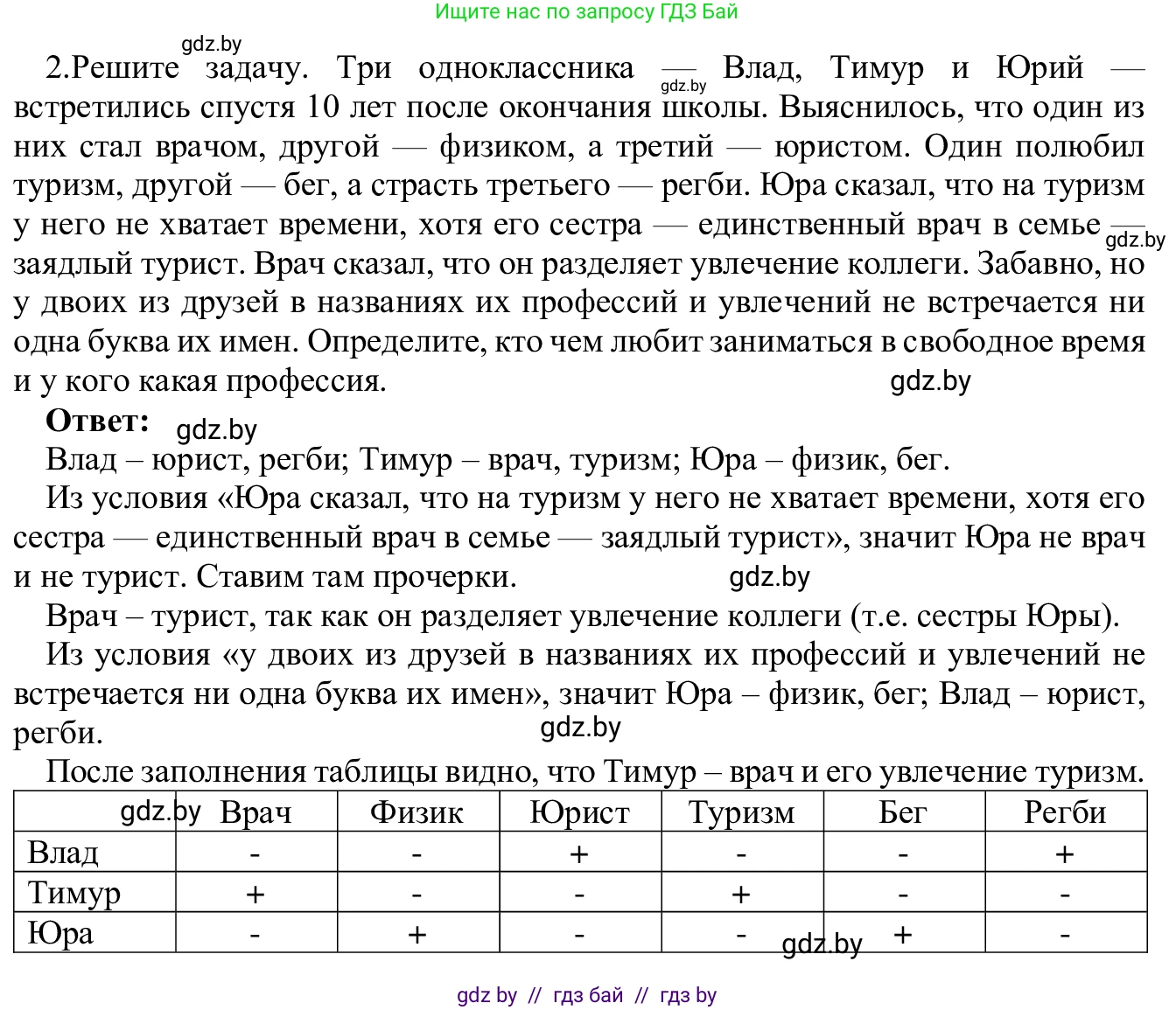 Информатика, 9 класс Учебник, авторы: Котов Владимир Михайлович, Лапо Анжелика Ивановна, Быкадоров Юрий Александрович, Войтехович Елена Николаевна, издательство Народная асвета, Минск, 2019, голубого цвета, страница 140, номер 2, Решение