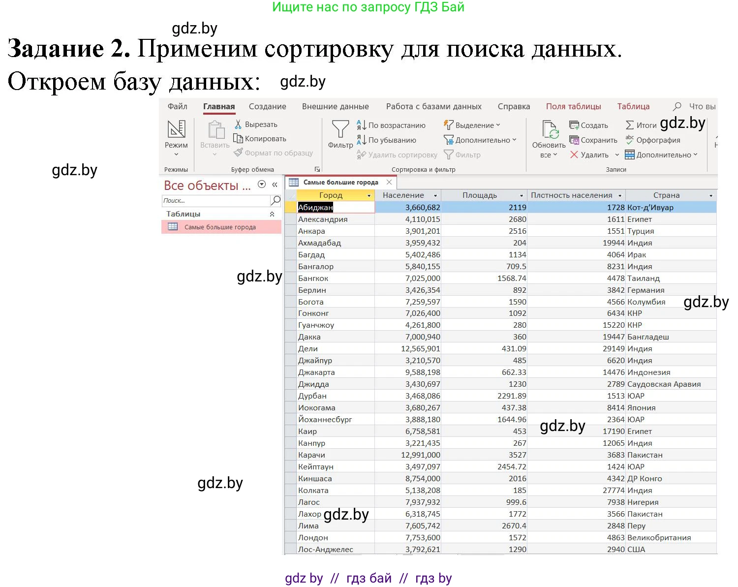 Информатика, 10 класс рабочая тетрадь, автор: Овчинникова Лариса Генадьевна, издательство Аверсэв, Минск, 2020, голубого цвета, страница 46, номер 2, Решение