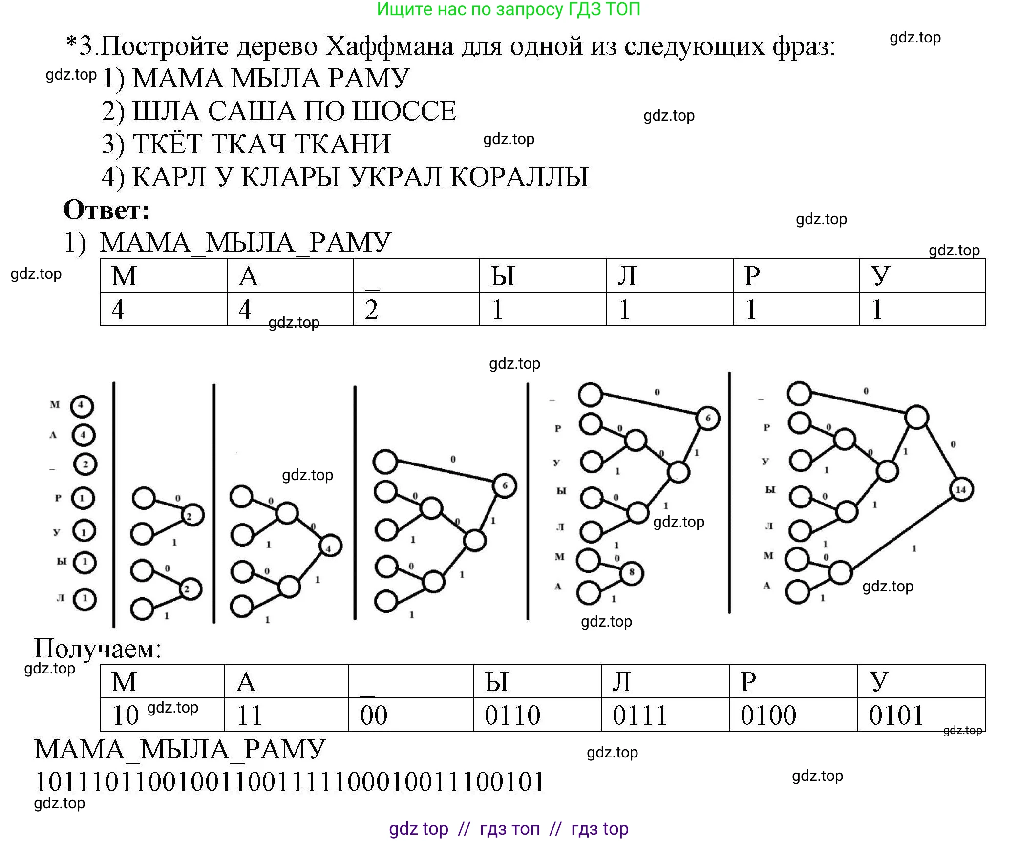 Информатика, 10 класс Учебник, авторы: Босова Людмила Леонидовна, Босова Анна Юрьевна, издательство Просвещение, Москва, 2021, страница 89, номер 3, Решение