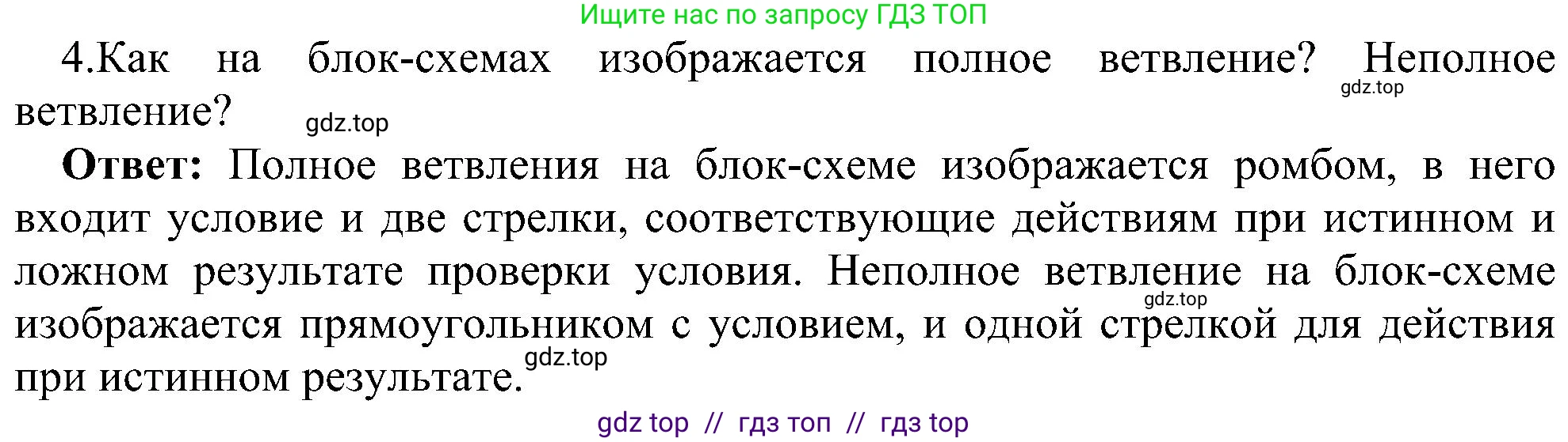 Информатика, 11 класс Учебник, авторы: Босова Людмила Леонидовна, Босова Анна Юрьевна, издательство Просвещение, Москва, 2020, страница 84, номер 4, Решение
