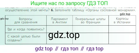 Всеобщая история, 6 класс Учебник, авторы: Агибалова Екатерина Васильевна, Донской Григорий Маркович, издательство Просвещение, Москва, страница 198, номер 6, Условие