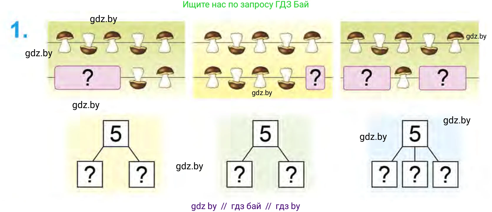 Математика, 1 класс Учебник, авторы: Муравьева Галина Леонидовна, Урбан Мария Анатольевна, издательство Академия образования, Минск, 2024, Часть 1, страница 46, номер 1, Условие