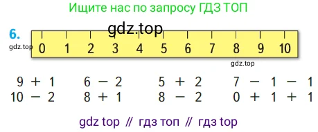 Математика, 1 класс Учебник, авторы: Моро Мария Игнатьевна, Волкова Светлана Ивановна, Степанова Светлана Вячеславовна, издательство Просвещение, Москва, 2023, белого цвета, Часть 1, страница 95, номер 6, Условие