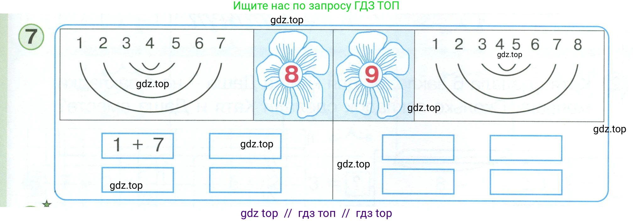 Математика, 1 класс учебное пособие - тетрадь, автор: Петерсон Людмила Георгиевна, издательство Просвещение, Москва, 2024, жёлтого цвета, Часть 3, страница 17, номер 7, Условие 2023