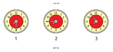 Какое время показывают часы?