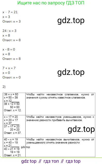 Математика, 3 класс Учебник, авторы: Моро Мария Игнатьевна, Бантова Мария Александровна, Бельтюкова Галина Васильевна, Волкова Светлана Ивановна, Степанова Светлана Вячеславовна, издательство Просвещение, Москва, 2023, белого цвета, Часть 1, страница 29, номер 20, Решение