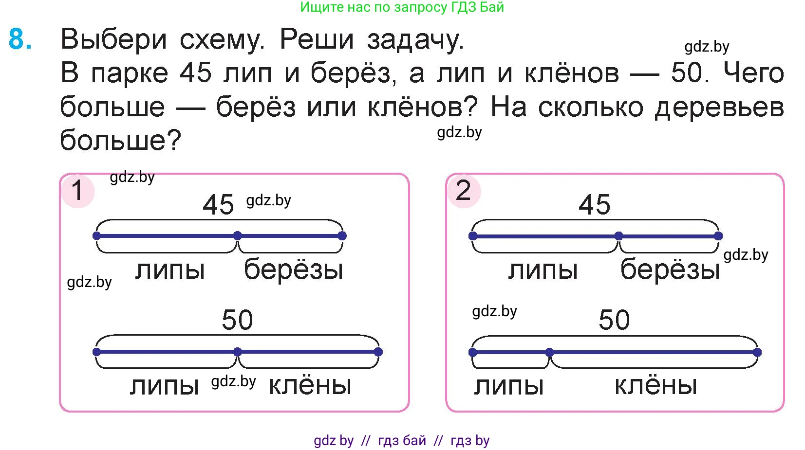 Математика, 3 класс Учебник, авторы: Муравьева Галина Леонидовна, Урбан Мария Анатольевна, издательство Национальный институт образования, Минск, 2021, оранжевого цвета, Часть 1, страница 5, номер 8, Условие