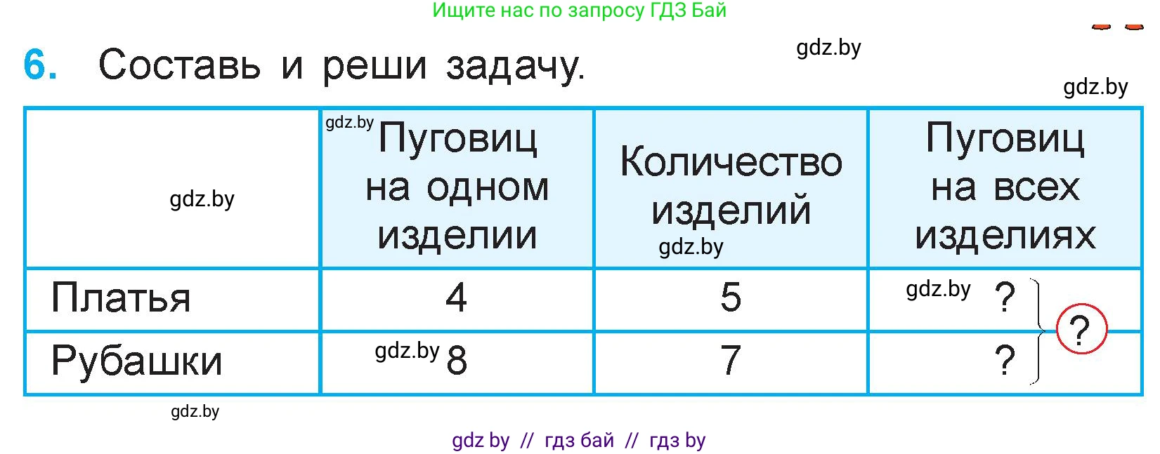 Математика, 3 класс Учебник, авторы: Муравьева Галина Леонидовна, Урбан Мария Анатольевна, издательство Национальный институт образования, Минск, 2021, оранжевого цвета, Часть 1, страница 53, номер 6, Условие