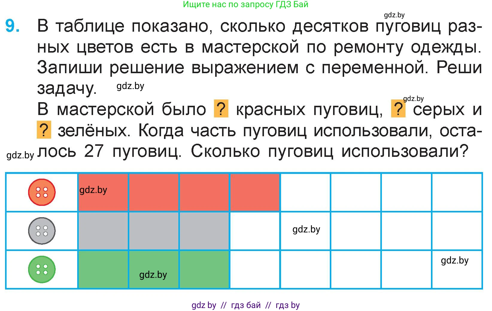 Математика, 3 класс Учебник, авторы: Муравьева Галина Леонидовна, Урбан Мария Анатольевна, издательство Национальный институт образования, Минск, 2021, оранжевого цвета, Часть 1, страница 101, номер 9, Условие