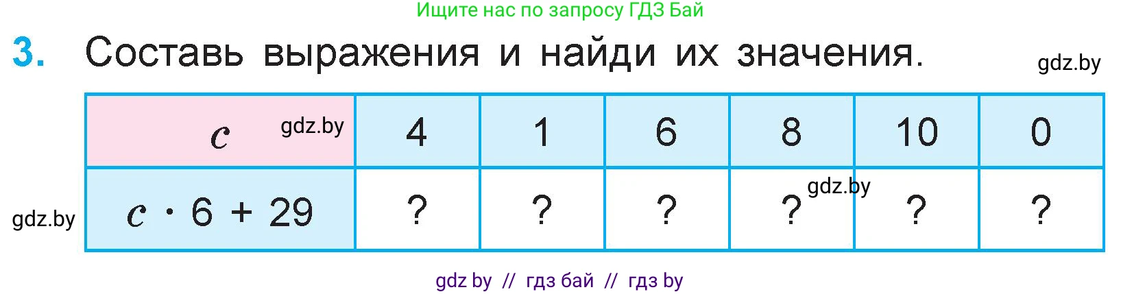 Математика, 3 класс Учебник, авторы: Муравьева Галина Леонидовна, Урбан Мария Анатольевна, издательство Национальный институт образования, Минск, 2021, оранжевого цвета, Часть 1, страница 107, номер 3, Условие