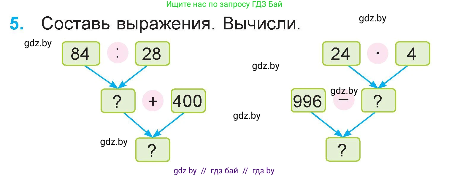 Математика, 3 класс Учебник, авторы: Муравьева Галина Леонидовна, Урбан Мария Анатольевна, издательство Национальный институт образования, Минск, 2021, оранжевого цвета, Часть 2, страница 32, номер 5, Условие