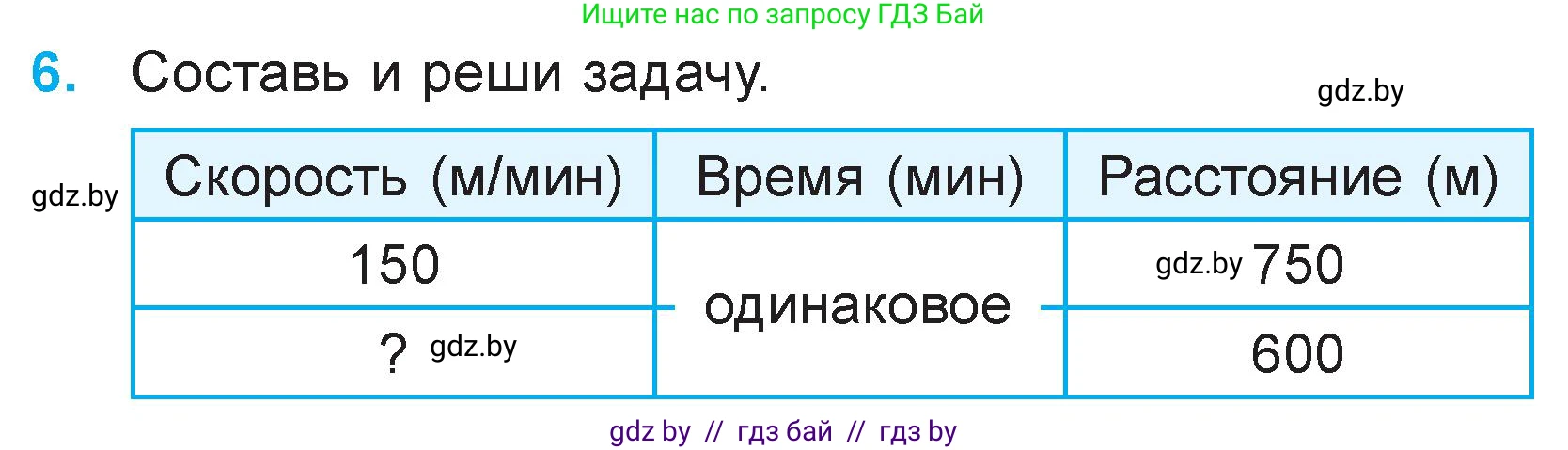 Математика, 3 класс Учебник, авторы: Муравьева Галина Леонидовна, Урбан Мария Анатольевна, издательство Национальный институт образования, Минск, 2021, оранжевого цвета, Часть 2, страница 73, номер 6, Условие