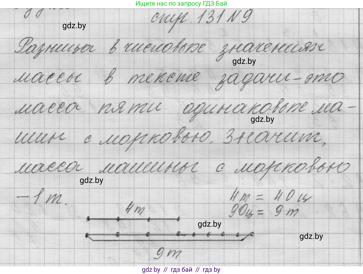 Математика, 3 класс Учебник, авторы: Муравьева Галина Леонидовна, Урбан Мария Анатольевна, издательство Национальный институт образования, Минск, 2021, оранжевого цвета, Часть 2, страница 131, номер 9, Решение 1