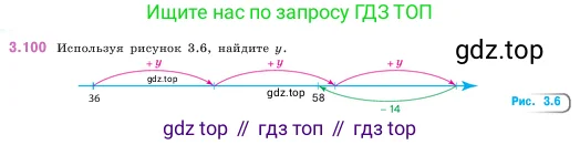 Математика, 5 класс Учебник, авторы: Виленкин Наум Яковлевич, Жохов Владимир Иванович, Чесноков Александр Семёнович, Александрова Лилия Александровна, Шварцбурд Семён Исаакович, издательство Просвещение, Москва, 2023, белого цвета, Часть 1, страница 90, номер 3.100, Условие