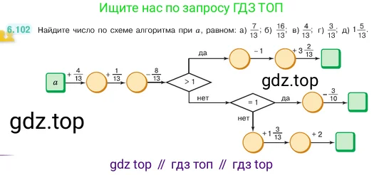 Математика, 5 класс Учебник, авторы: Виленкин Наум Яковлевич, Жохов Владимир Иванович, Чесноков Александр Семёнович, Александрова Лилия Александровна, Шварцбурд Семён Исаакович, издательство Просвещение, Москва, 2023, белого цвета, Часть 2, страница 107, номер 6.102, Условие