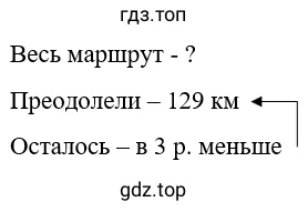 Упражнение 1.181. Схематический чертеж к задаче