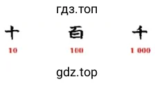 Разряды на китайском языке 10, 100, 1000