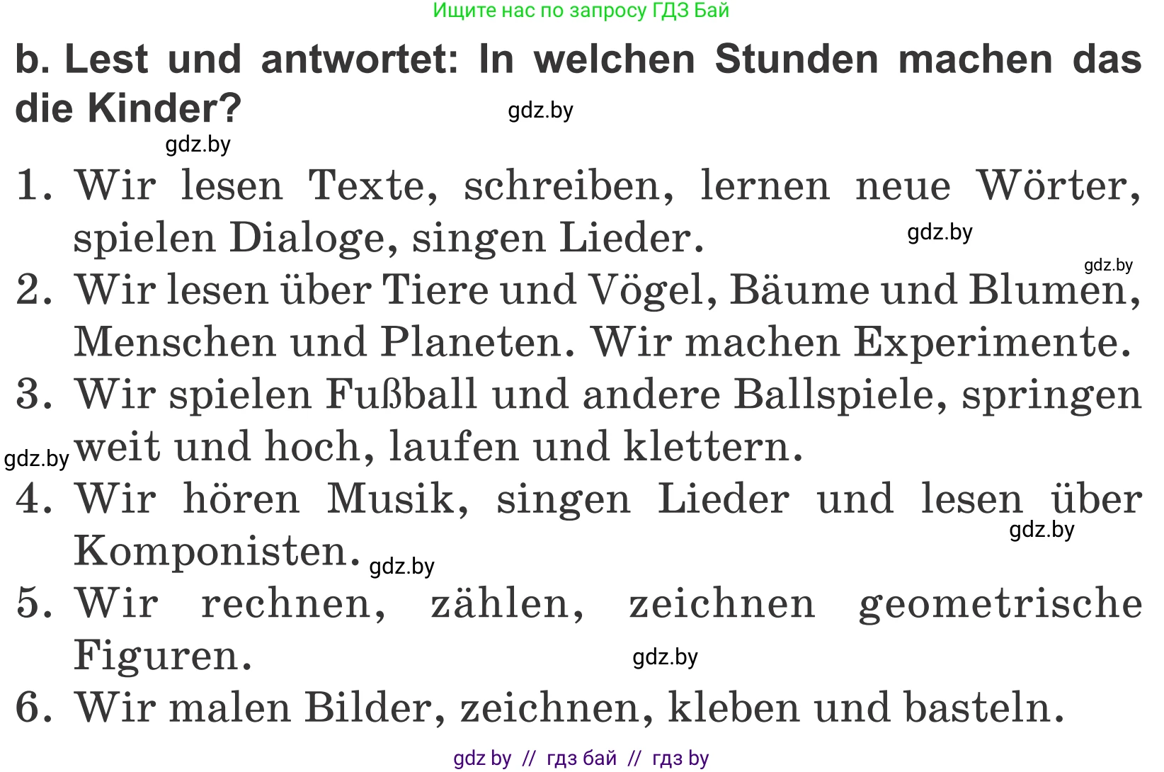 Немецкий язык (Deutsch), 4 класс Учебник (Schülerbuch), авторы: Будько Антонина Филипповна (Budjko Antonina), Урбанович Инна Ювинальевна (Urbanowitsch Ina), издательство Вышэйшая школа, Минск, 2019, жёлтого цвета, Часть 1, страница 31, номер 4b, Условие