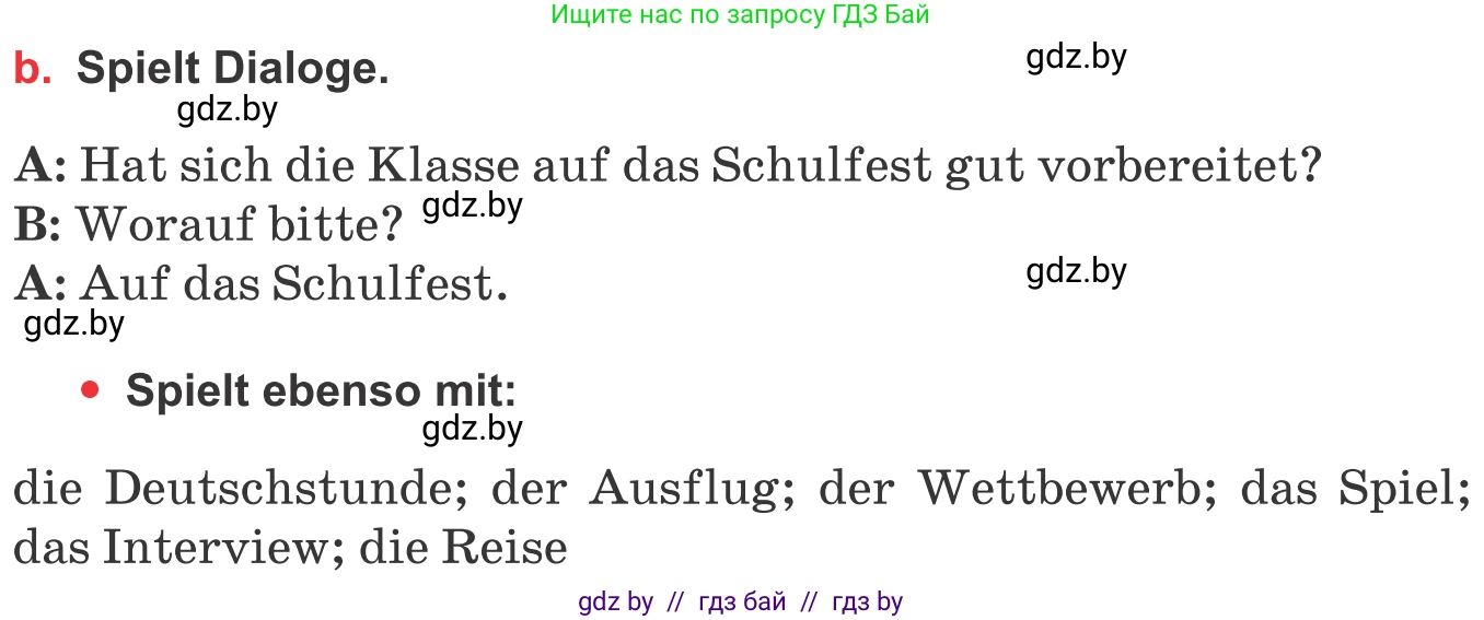 Немецкий язык (Deutsch), 8 класс Учебник (Schülerbuch), авторы: Будько Антонина Филипповна (Budjko Antonina), Урбанович Инна Ювинальевна (Urbanowitsch Ina), издательство Вышэйшая школа, Минск, 2018, страница 37, номер 3b, Условие