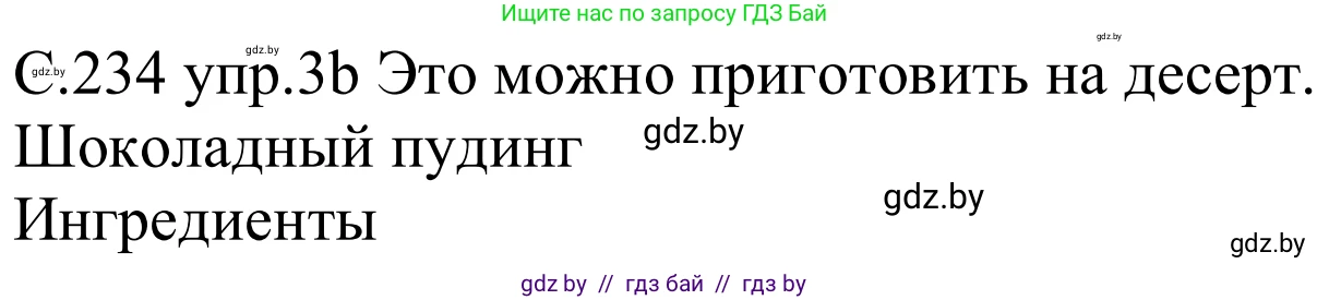 Немецкий язык (Deutsch), 8 класс Учебник (Schülerbuch), авторы: Будько Антонина Филипповна (Budjko Antonina), Урбанович Инна Ювинальевна (Urbanowitsch Ina), издательство Вышэйшая школа, Минск, 2018, страница 234, номер 3b, Решение