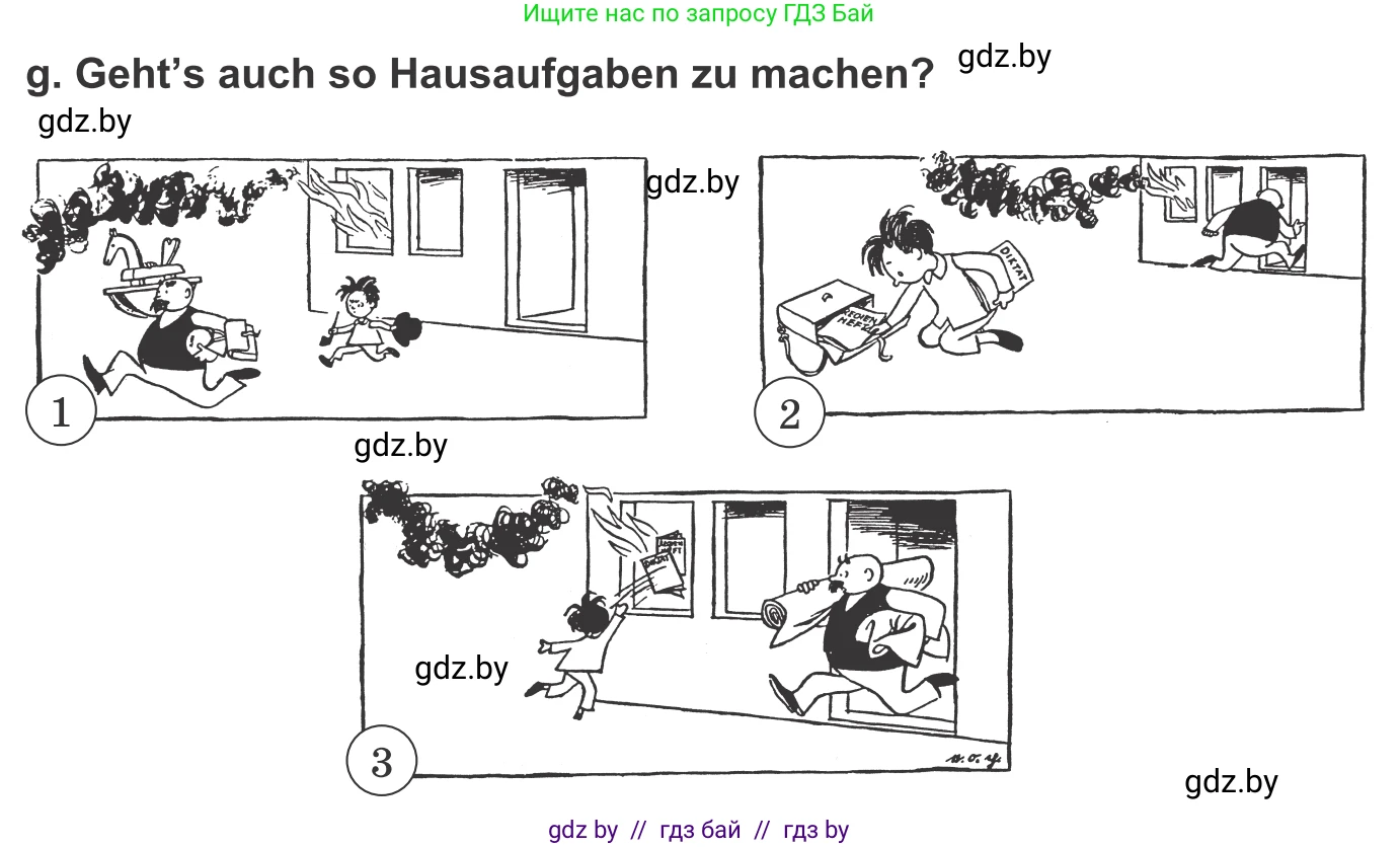 Немецкий язык (Deutsch), 9 класс Учебник (Schülerbuch), авторы: Будько Антонина Филипповна (Budjko Antonina), Урбанович Инна Ювинальевна (Urbanowitsch Ina), издательство Вышэйшая школа, Минск, 2018, серого цвета, страница 24, номер 9g, Условие