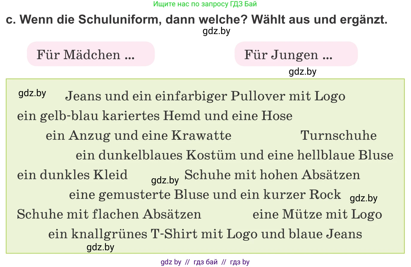 Немецкий язык (Deutsch), 9 класс Учебник (Schülerbuch), авторы: Будько Антонина Филипповна (Budjko Antonina), Урбанович Инна Ювинальевна (Urbanowitsch Ina), издательство Вышэйшая школа, Минск, 2018, серого цвета, страница 152, номер 2c, Условие