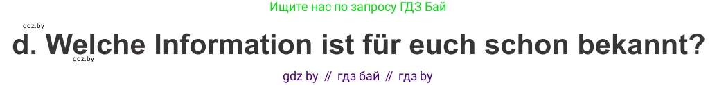 Немецкий язык (Deutsch), 9 класс Учебник (Schülerbuch), авторы: Будько Антонина Филипповна (Budjko Antonina), Урбанович Инна Ювинальевна (Urbanowitsch Ina), издательство Вышэйшая школа, Минск, 2018, серого цвета, страница 158, номер 2d, Условие