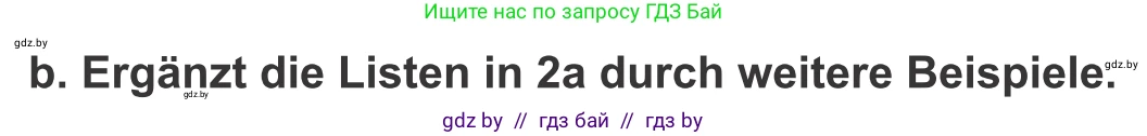 Немецкий язык (Deutsch), 9 класс Учебник (Schülerbuch), авторы: Будько Антонина Филипповна (Budjko Antonina), Урбанович Инна Ювинальевна (Urbanowitsch Ina), издательство Вышэйшая школа, Минск, 2018, серого цвета, страница 172, номер 2b, Условие